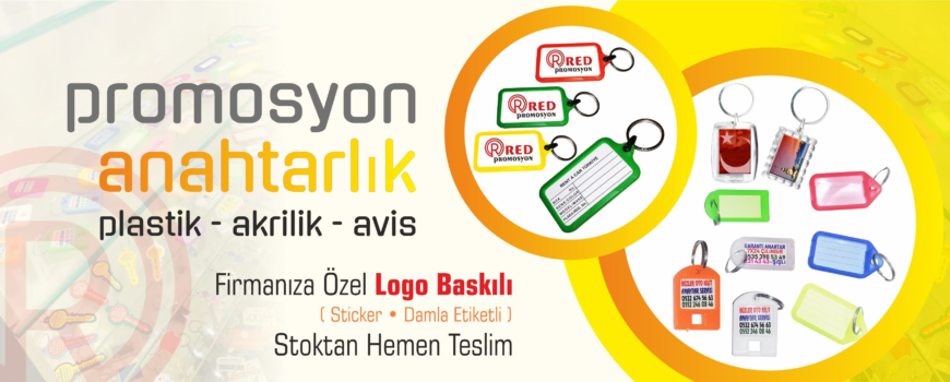 Promosyon Plastik Anahtarlık