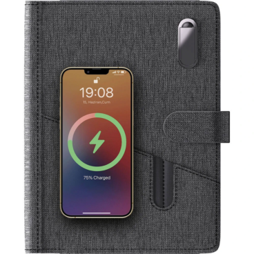 6.500 mAh Promosyon Powerbank Organizer Defter