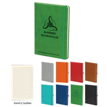 Tarihsiz Kareli Defter 16 x 24 cm