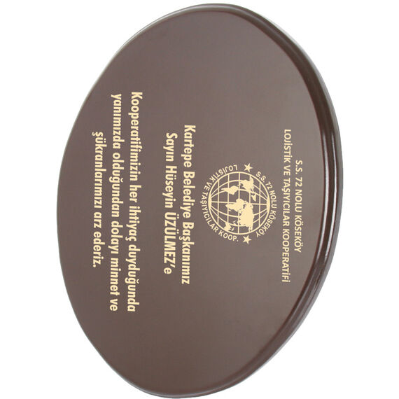 Ahşap Plaket