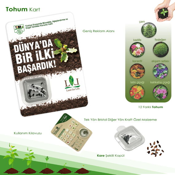 Promosyon Tohum Kartı