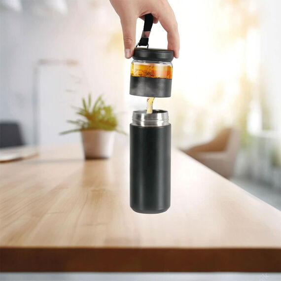 Demlikli Termos (450 ml)